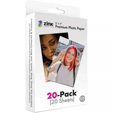 Polaroid Zink Media 2x3" 20gab.