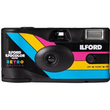 Ilford Ilfocolor Vienkāršais Lietošanas Kamera Rapid Retro Izdevums
