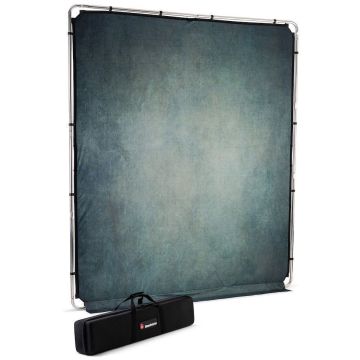 Manfrotto kadrs + fons EzyFrame Vintage, sage