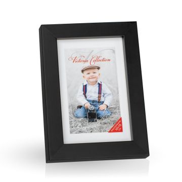 Victoria Collection Cubo foto rāmis 10x15, melns