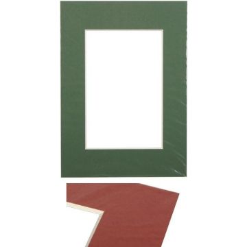 Passepartout 21x29.7, zaļš