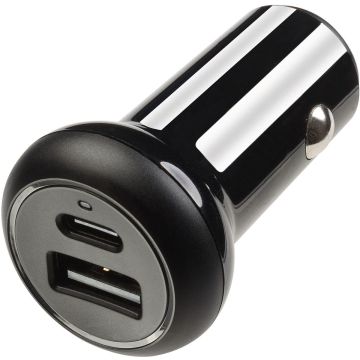 Vivanco auto lādētājs USB/USB-C 24W (62303)