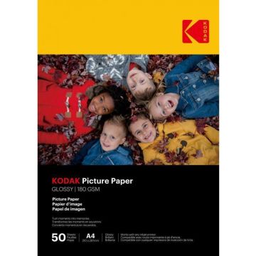 Kodak foto papīrs A4 spīdīgs 180g 50 loksnes
