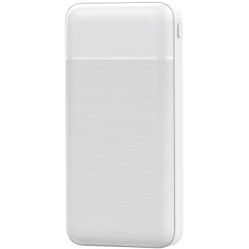 Platinet powerbank 20000mAh PMPB20W706, balts