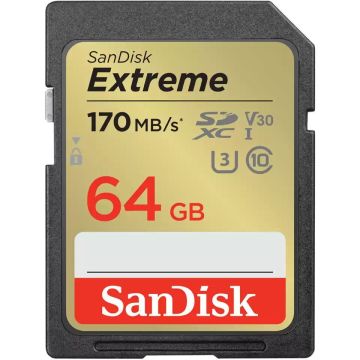 Sandisk atmiņas karte SDXC 64GB Extreme