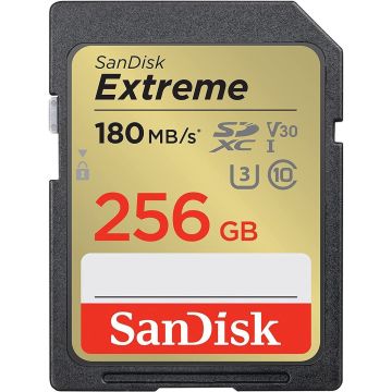 Sandisk atmiņas karte SDXC 256GB Extreme