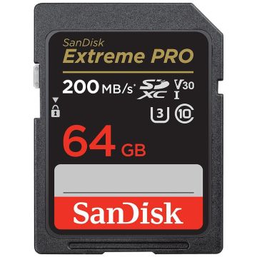 SanDisk Extreme Pro SDXC 64GB UHS-I C10 U3 V30