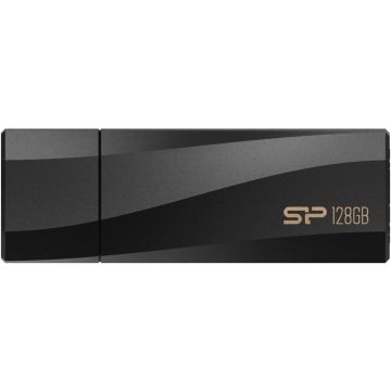 Silicon Power USB zibatmiņa 128GB Blaze B07 USB 3.2, melna