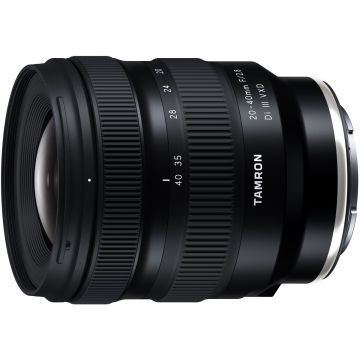 Tamron 20-40mm F/2.8 Di III VXD Sony E (pilnais kadrs & APS-C)
