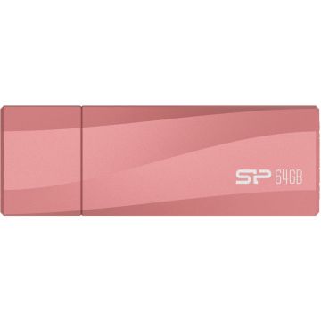 Silicon Power USB zibatmiņa 64GB Mobile C07, rozā
