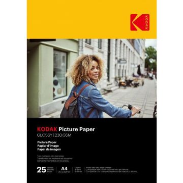 Kodak fotogrāfiju papīrs A4 spīdīgs 230g 25 lapas