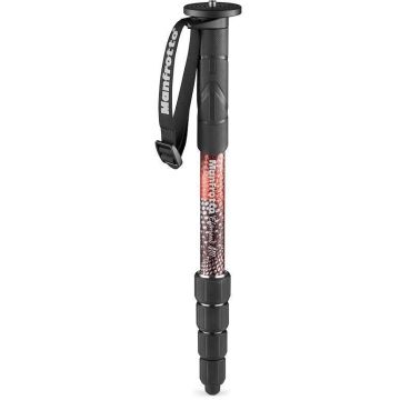 Manfrotto monopods Element MII alumīnijs sarkans MMELMIIA5RD