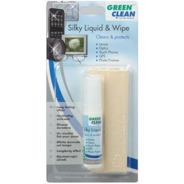 Green Clean Silky Liquid & Wipe LC-1000 tīrīšanas komplekts