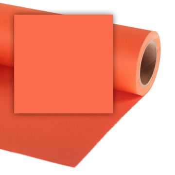 Colorama papīra fons 2,72x11m Pumpkin 147