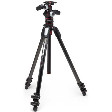 Manfrotto statīva komplekts MK055CXPRO33WQR CF Kit 3sec QR