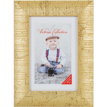 Fotogrāfijas rāmis Sand 10x15, zeltains (VI2455)