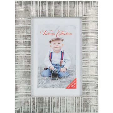 Fotogrāfijas rāmis Sand 10x15, sudrabs (VI2456)