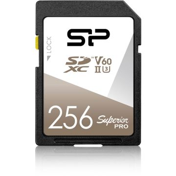 Silicon Power SDXC 256GB atmiņas karte Superior Pro 280MB/s V60 UHS II
