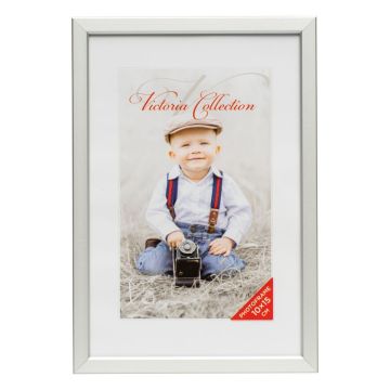 Fotogrāfiju rāmis Alumīnijs 10x15, pelēks
