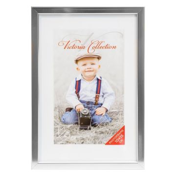 Fotogrāfiju rāmis alumīnijs 10x15, sudrabs