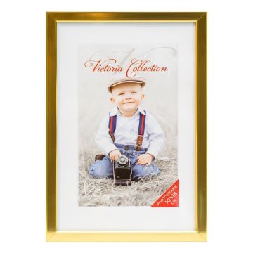 Fotogrāfijas rāmis Alumīnijs 10x15, zelts