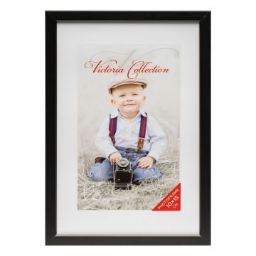 Fotogrāfijas Rāmis Alumīnijs 10x15, Melns