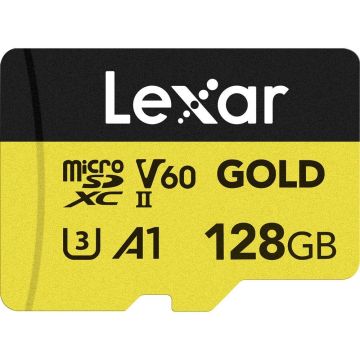 Lexar microSDXC GOLD UHS-II/C10/A1/U3 R280/W100(V60)128GB