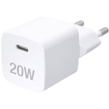 Vivanco USB lādētājs USB-C PD3 20W, balts (62514)