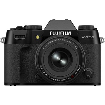 Fujifilm X-T50 + 16-50mm, melns