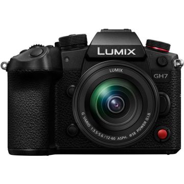 Panasonic Lumix DC-GH7 + 12-60mm f/3.5-5.6 mirrorless kamera ar objektīvu