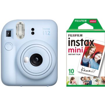 Fujifilm Instax Mini 12, pasteļzila + filma