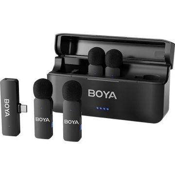 Boya bezvadu mikrofons BY-V4U USB-C