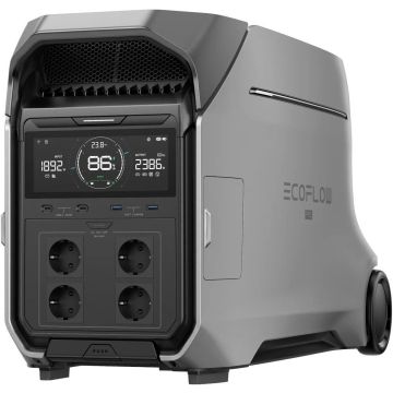 EcoFlow Delta Pro 3 pārnēsājamā elektrostacija