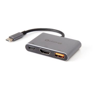 Platinet adapteris Multimedia 3in1 (45984)
