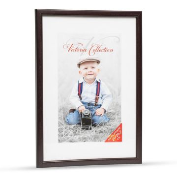 Fotogrāfijas rāmis Aura 21x29,7 (A4), tumšais koks