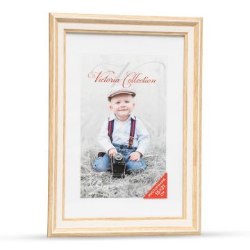 Fotogrāfijas rāmis Action 2 15x21, gaiši brūns/balts