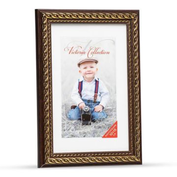 Fotogrāfijas rāmis Action 4 10x15, melns/zelts
