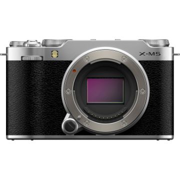 Fujifilm X-M5 korpuss, sudrabs