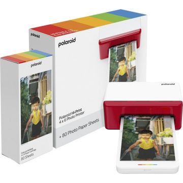 Polaroid Hi-print 4x6 fotoprinteris balts E-box