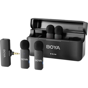 Boya bezvadu mikrofons BY-V4 3.5mm