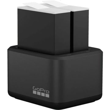 GoPro akumulatora lādētājs + 2 Enduro akumulatori Hero9/1011/12 Black