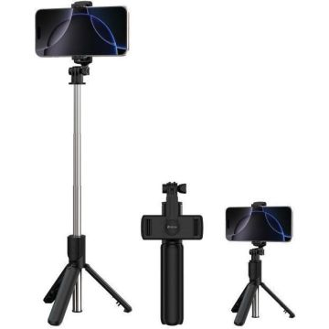 Devia Selfiju Nūjiņa Tripods ES083, melna