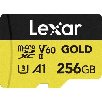 Lexar microSDXC GOLD UHS-II/C10/A1/U3 R280/W180(V60)256GB
