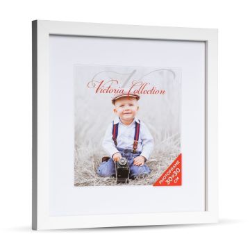 Fotogrāfijas rāmis Cubo 30x30, balts (VF2274)