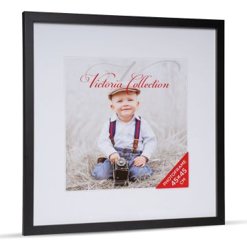 Fotogrāfiju rāmis Cubo 45x45, melns (VF2275)