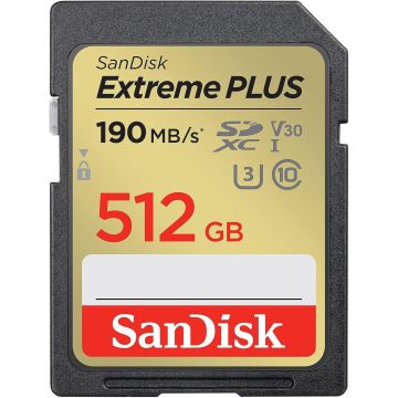 Sandisk atmiņas karte SDXC 512GB Extreme Plus
