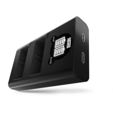 Newell DL-USB-C Divkanāļu lādētājs CPSS1B priekš GoPro 13A