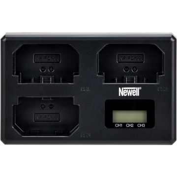 Newell TT-USB-C Trīs kanālu lādētājs priekš NP-FZ100 Sony
