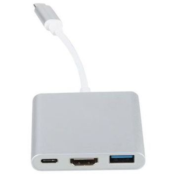 Platinet adapteris Multimedia 3in1 (46241)