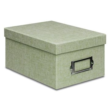 Fotogrāfijas kastīte 10x15/700 Canvas zaļa